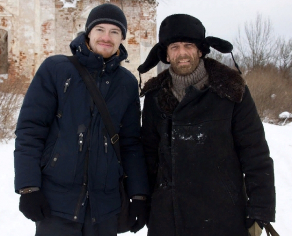 На съемках саги «Русские горки»