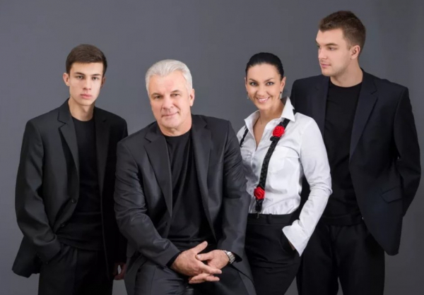 Жена и дети Анатолия Котенева