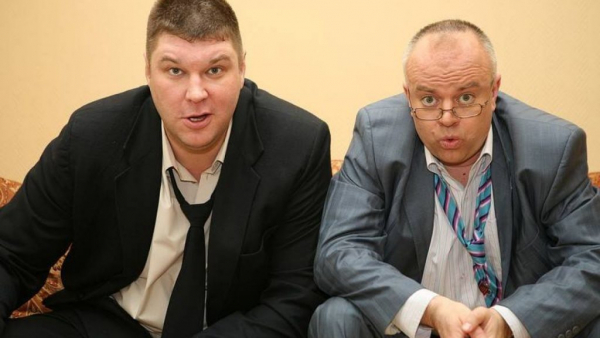 Гена из «Универа» с экранным боссом