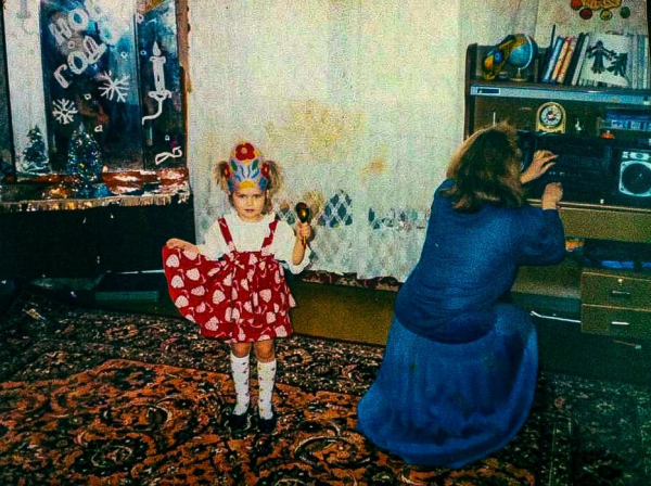 Дарья Мельникова в детстве