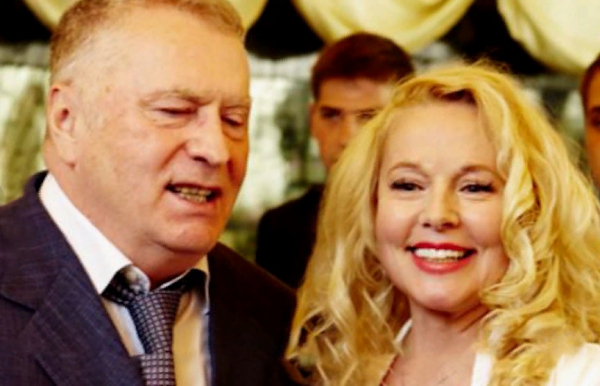 Елена Кондулайнен и Владимир Жириновский
