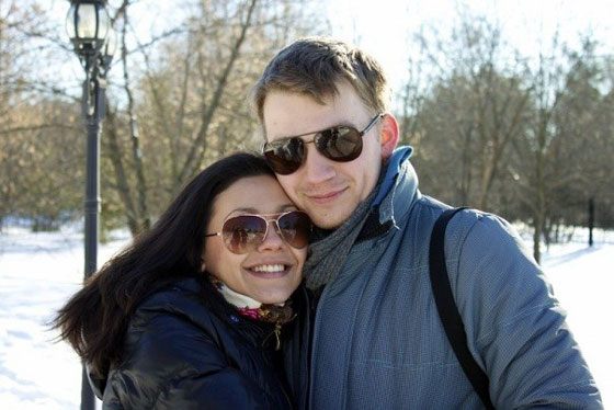 На фото: актер Алексей Демидов и его жена Елена