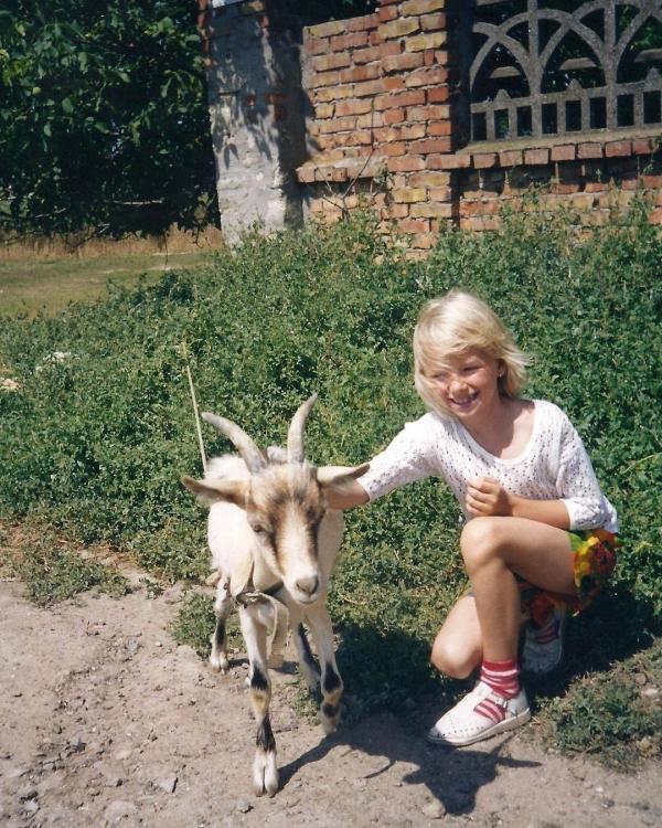 Алиса Лозовская в детстве