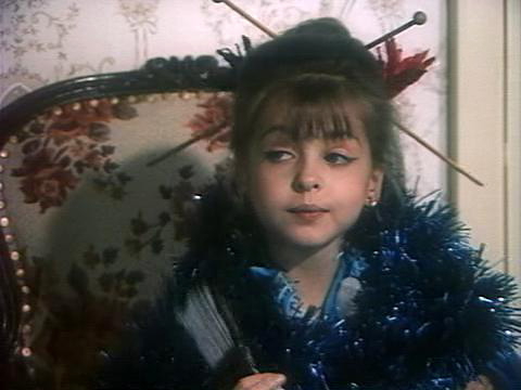 Анастасия Меськова в детстве в фильме «Балерина»