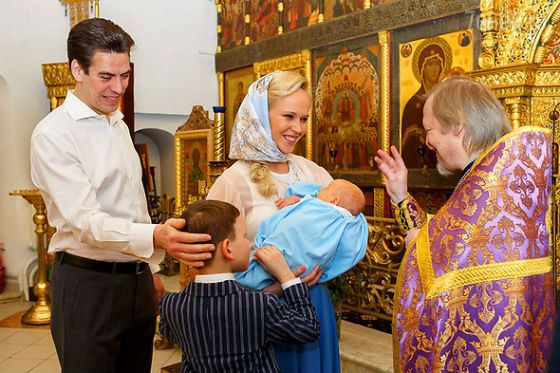 На фото: жена и дети Дмитрия Дюжева