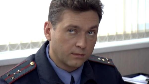 На фото: Иван Гришанов во время съемок фильма «Участковый»