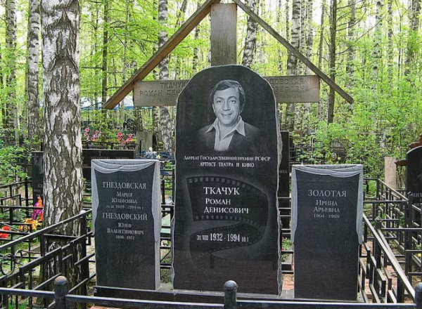 Могила Романа Ткачука (фото: bozaboza.narod.ru)