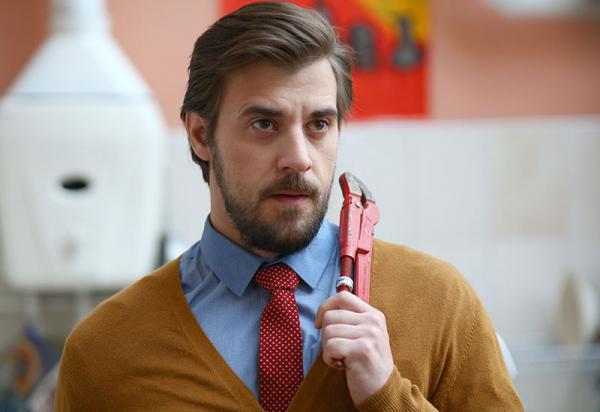 Сергей Марин на съемках фильма «Сережка Казановы»