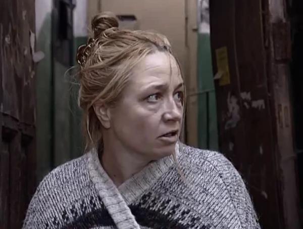 Татьяна Рассказова во время съемок