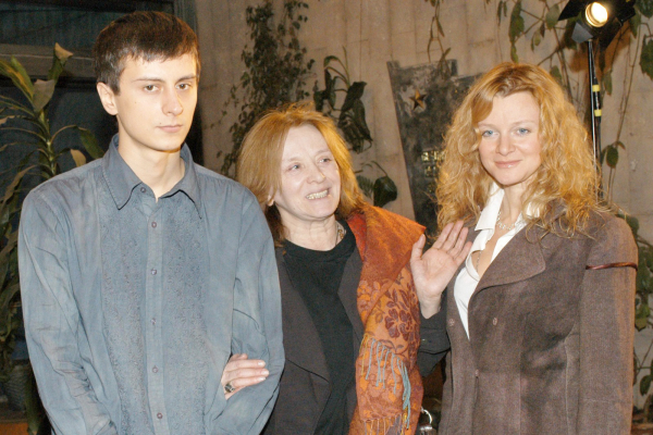 Маргарита Терехова с детьми