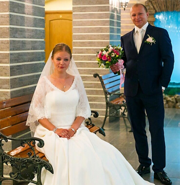 Дарья Гармаш с мужем