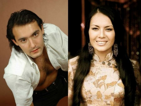 Дети Талгата Линда и Саид