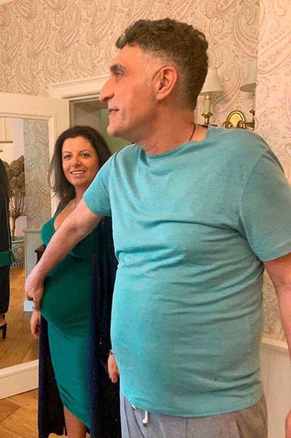 Маргарита Симоньян и Тигран Кеосаян