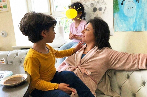 Маргарита Симоньян с детьми