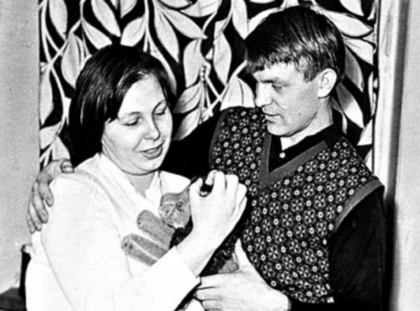 Юрий и Татьяна Назаровы в молодости